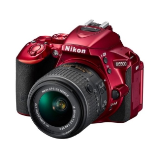 تصویر دوربین دیجیتال Nikon D5500 DSLR - Red